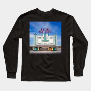 I Love Art Deco Long Sleeve T-Shirt